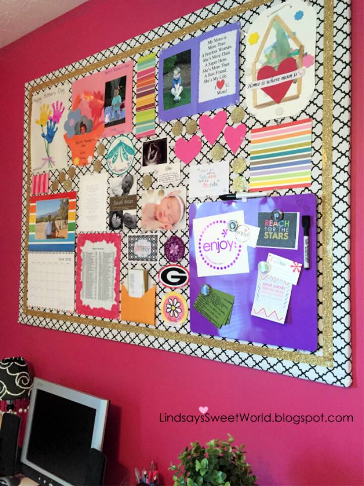 Giant DIY Bulletin Board for Only 16