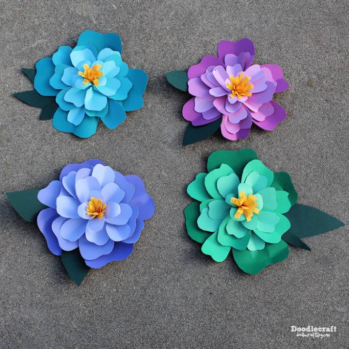 Giant Peony Papercraft Flowers - Perfect for Backdrops