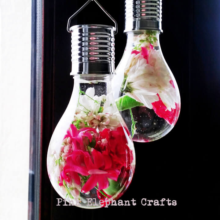 12 DIY Light Bulb Vase Ideas - DIY Crafts