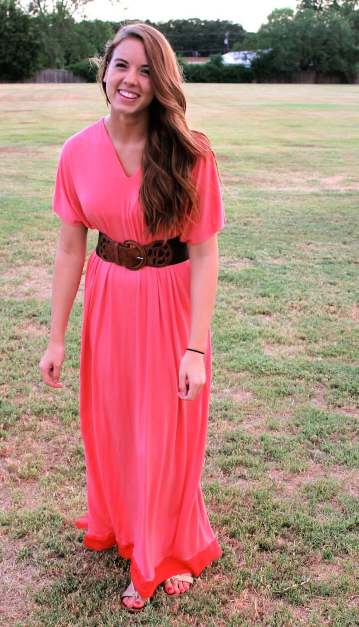 Homemade Boho Maxi Dress