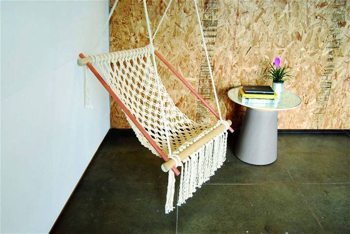 DIY Macrame Chair Step by Step Instructions