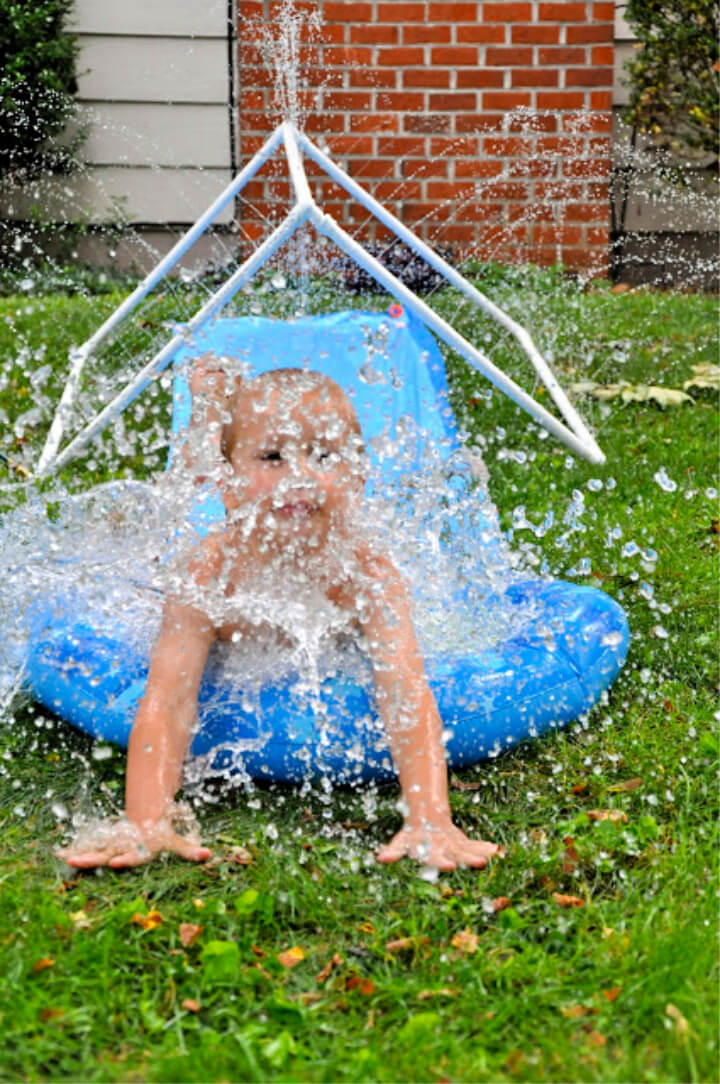 Homemade PVC Sprinkler