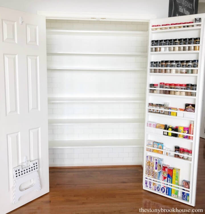 How to Build Custom Pantry Shelves