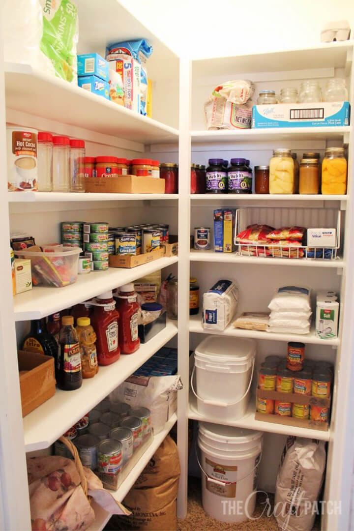 How to Build Pantry Shelving