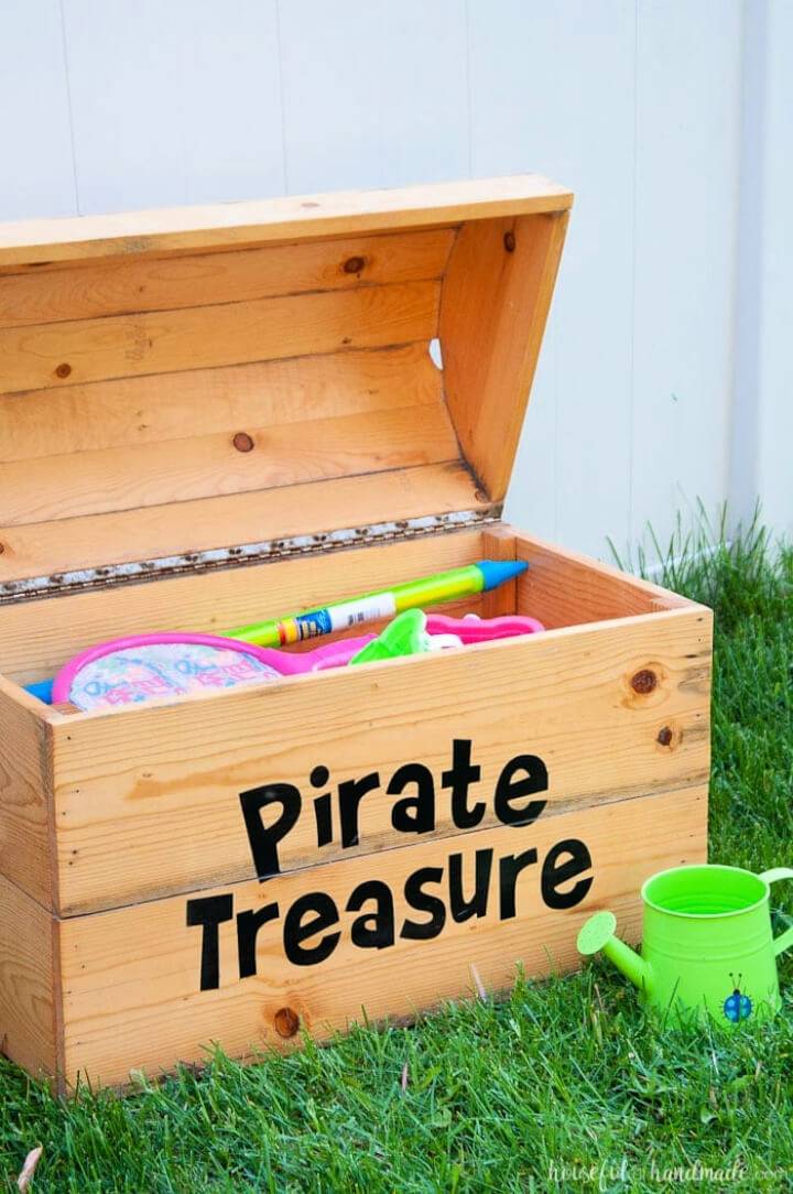 How to Build Treasure Chest Toy Storage Box