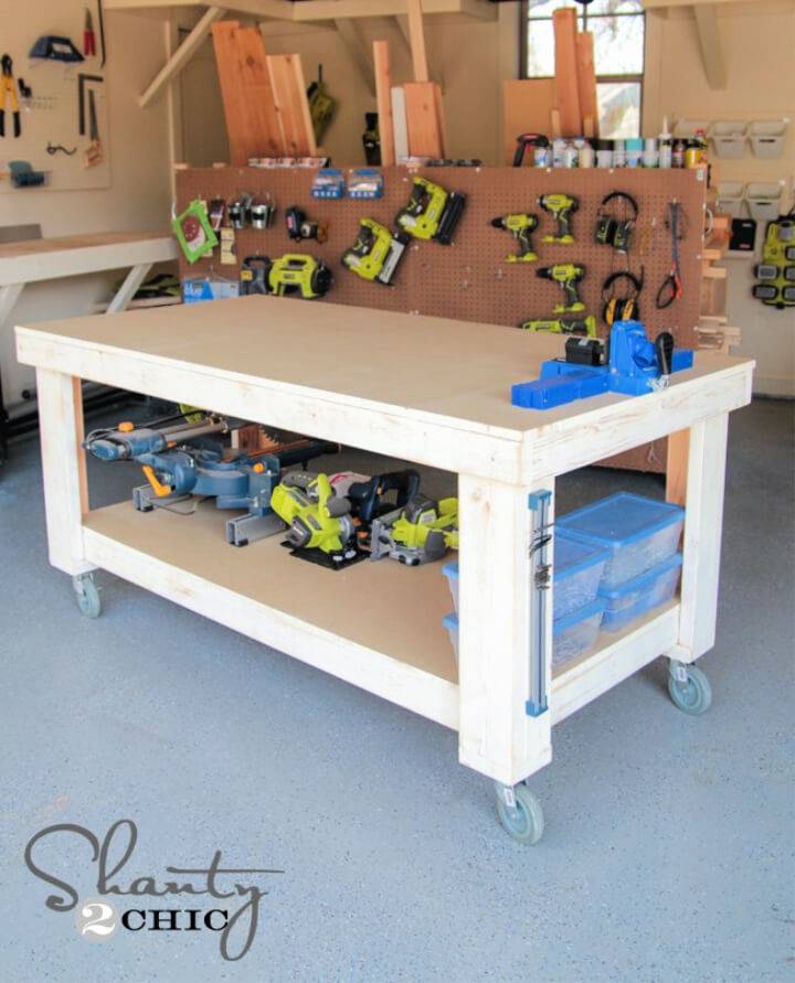 How to Build a Rolling Workbench