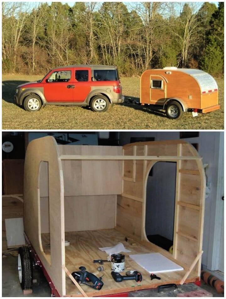 How to Build a Teardrop Camper on A Budget