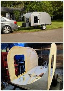 10 Homemade DIY Teardrop Trailer Plans - DIY Crafts