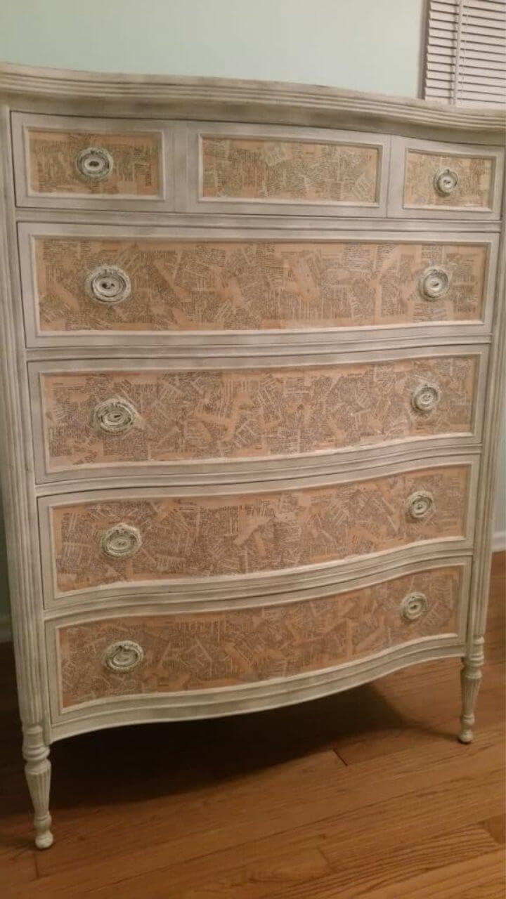 How to Decoupage on Wood Furniture