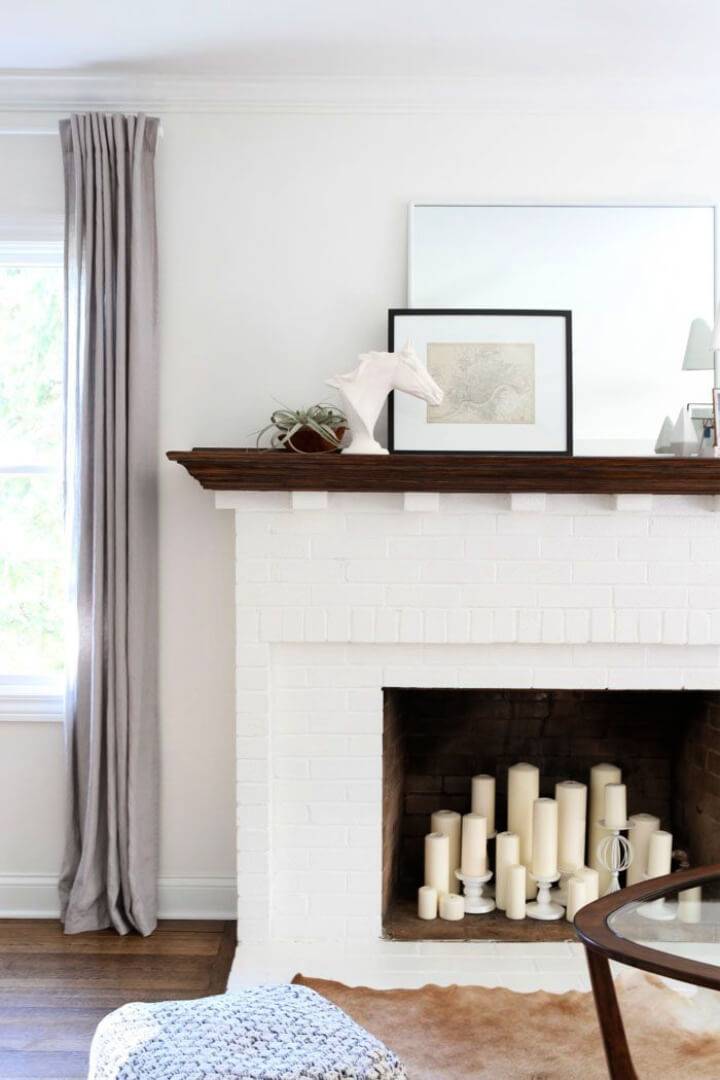 How to Improve a Brick Fireplace