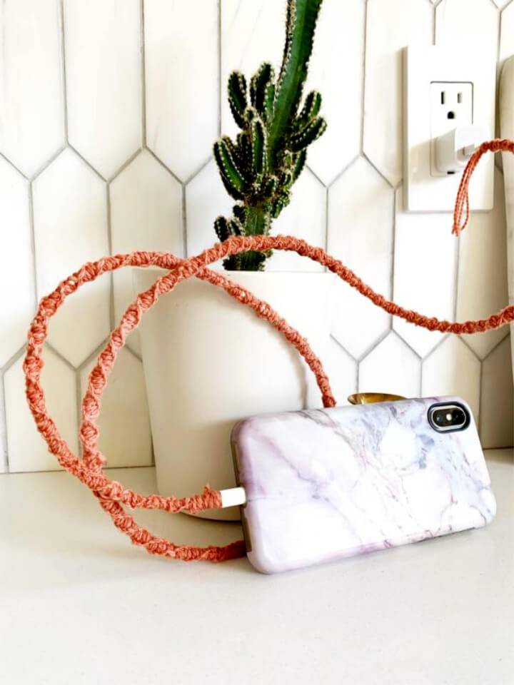 How to Macrame Charger Cord