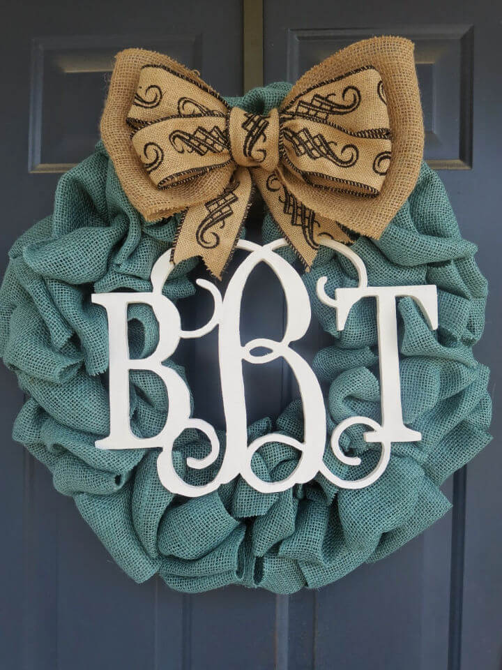 Best Way to Make a Burlap Wreath Bow