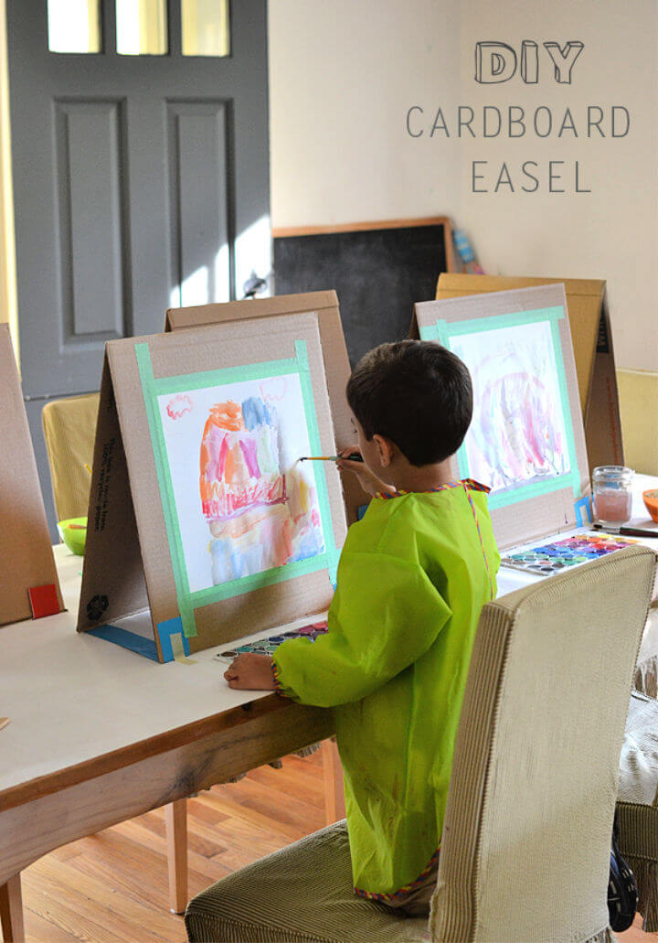 How to Make a Cardboard Easel