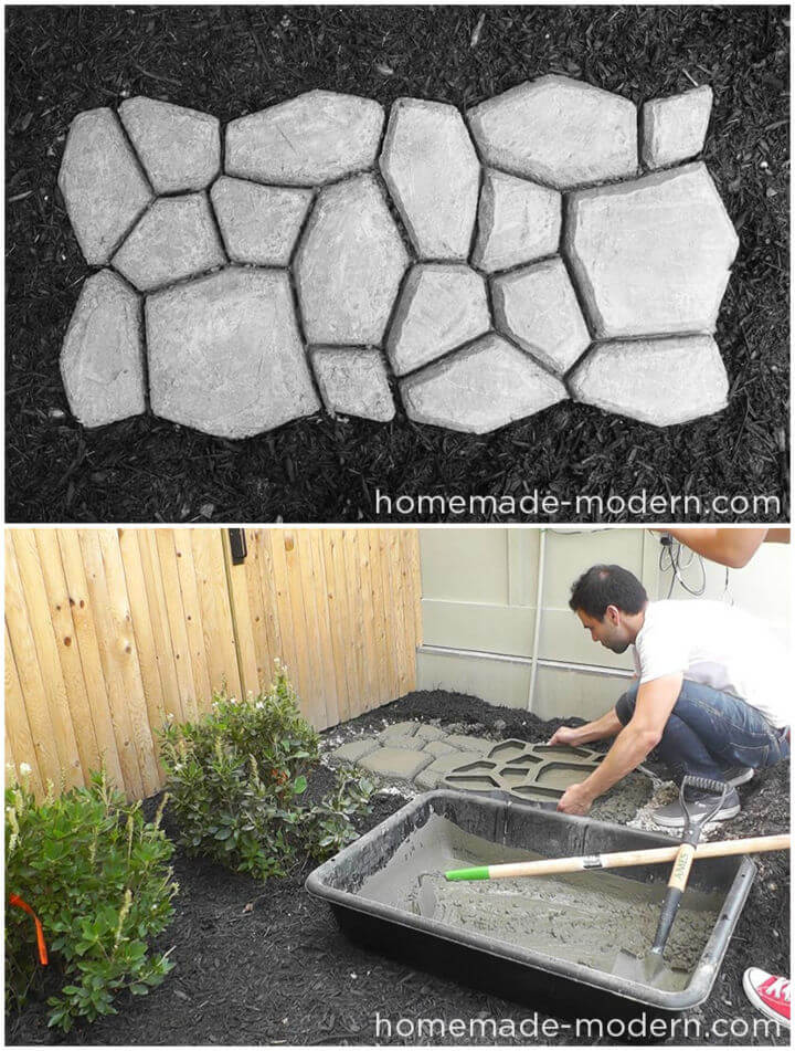 How to Make Concrete Walkway