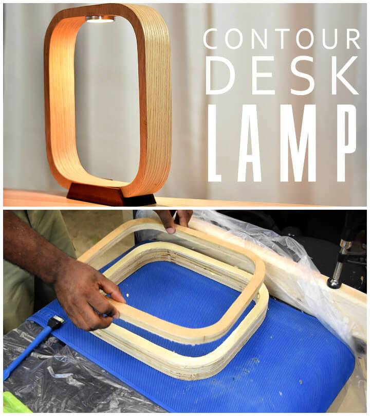 How to Make Contour Desk Lamp