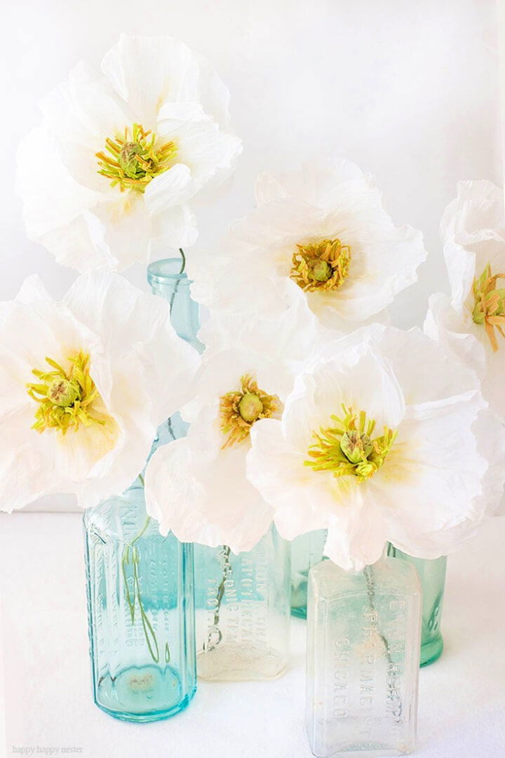 How to Make Crepe Paper Flowers 1