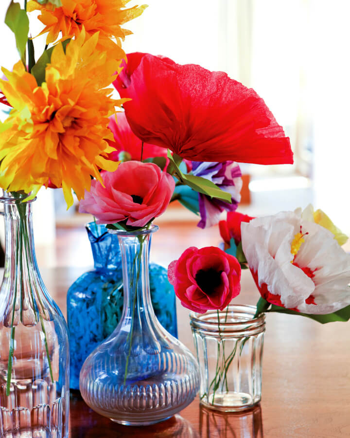 How to Make Crepe Paper Flowers