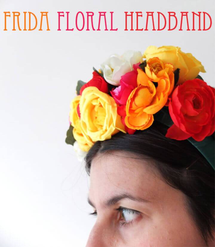 How to Make Frida Floral Headband