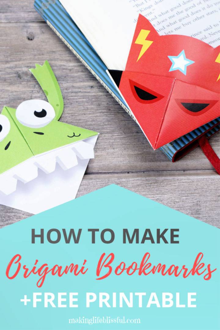How to Make Fun Origami Bookmarks