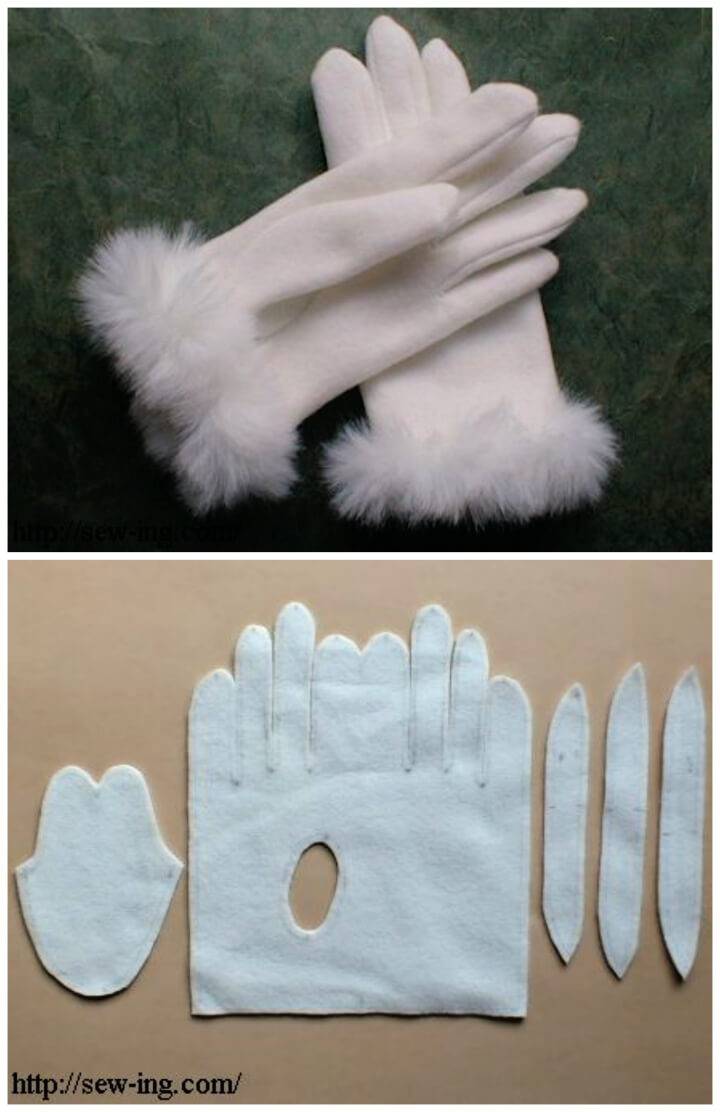 10 Free Glove Sewing Pattern PDF Printable DIY Crafts