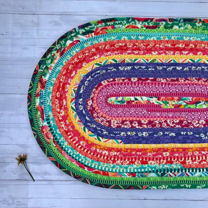 How to Make Jelly Roll Rug
