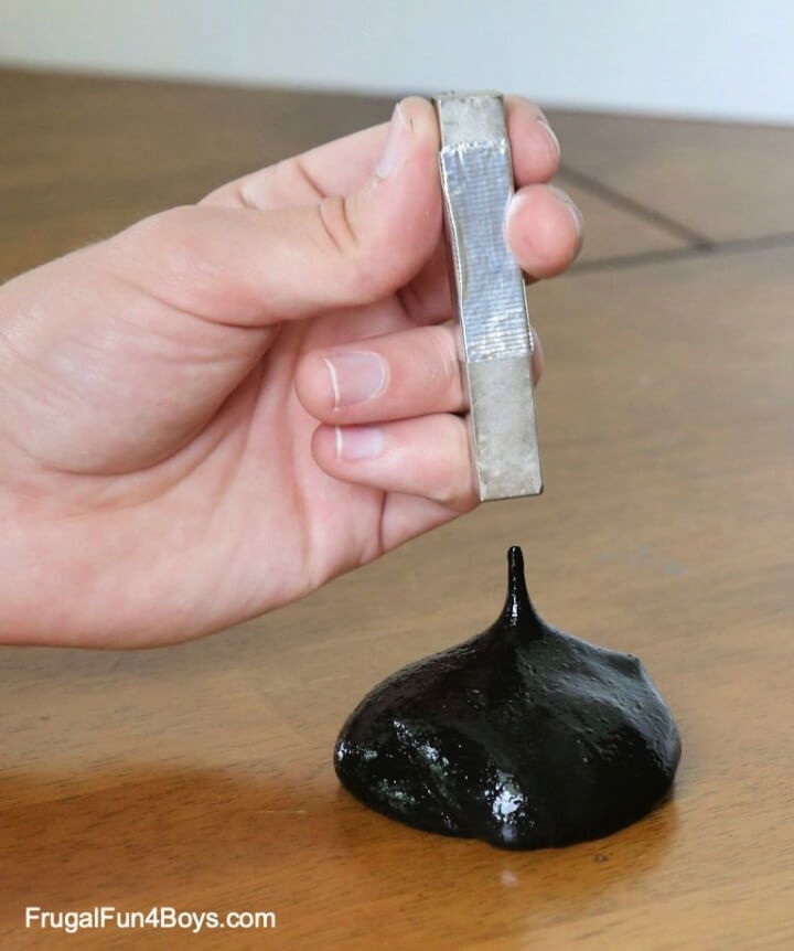 Homemade Magnetic Slime