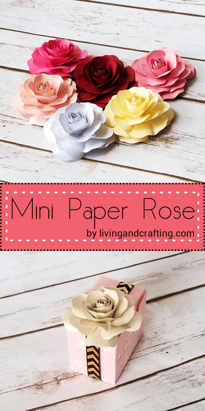 How to Make Mini Paper Rose