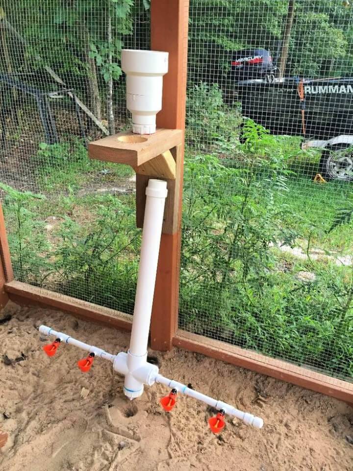 How to Make PVC Chicken Water Feeder