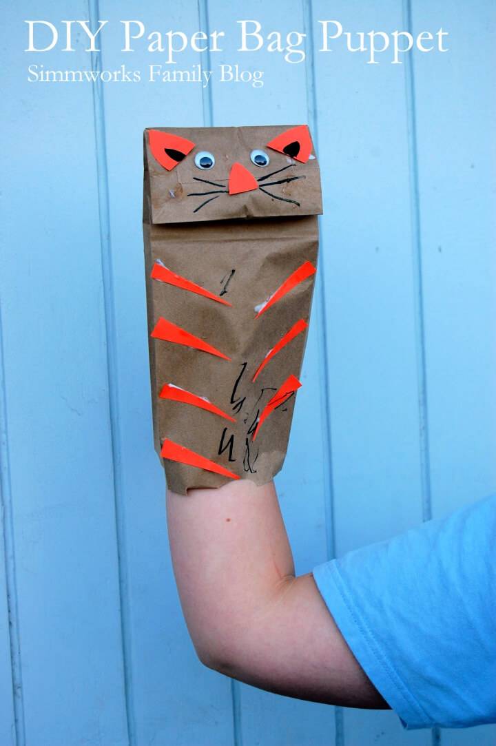 How to Make Paper Bag Puppet