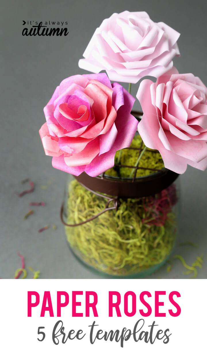 How to Make Paper Roses