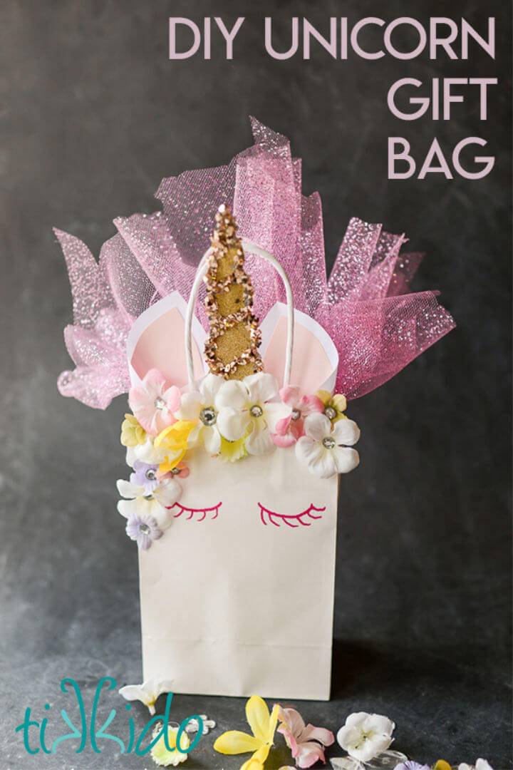 How to Make Unicorn Gift Bag