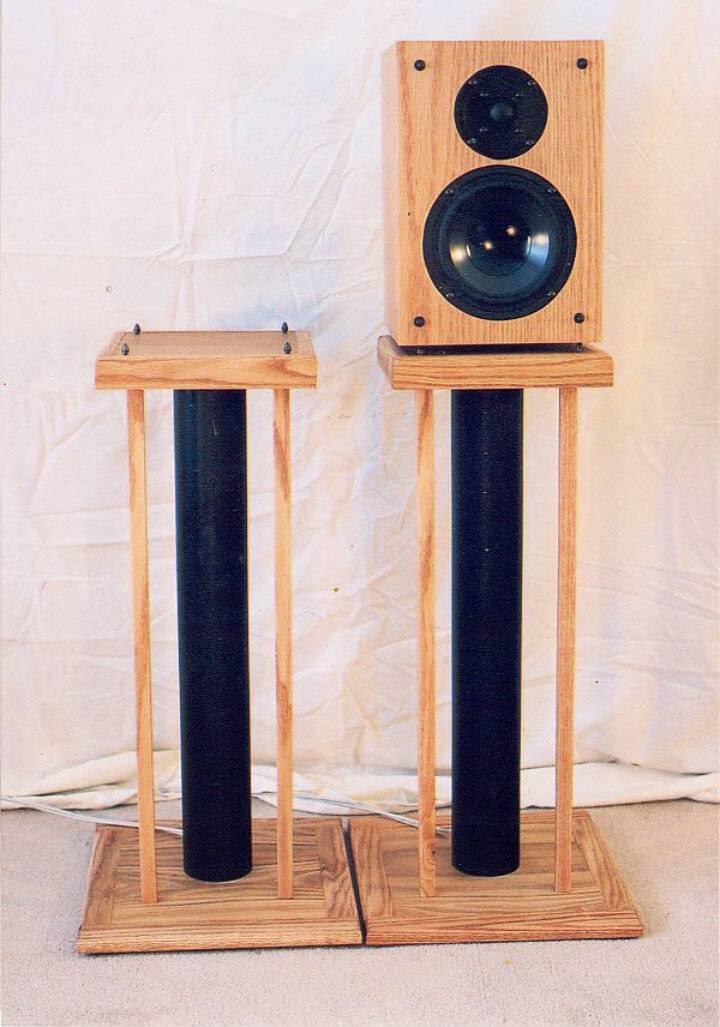 How to Make Wooden Speaker Stands