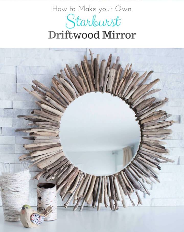 How to Make a Driftwood Mirror