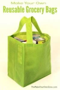 15 DIY Grocery Bag Pattern to Make Reusable Shopping Bag