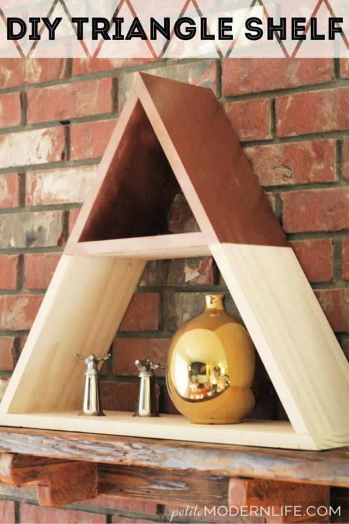 How to Make a Triangle Shelf