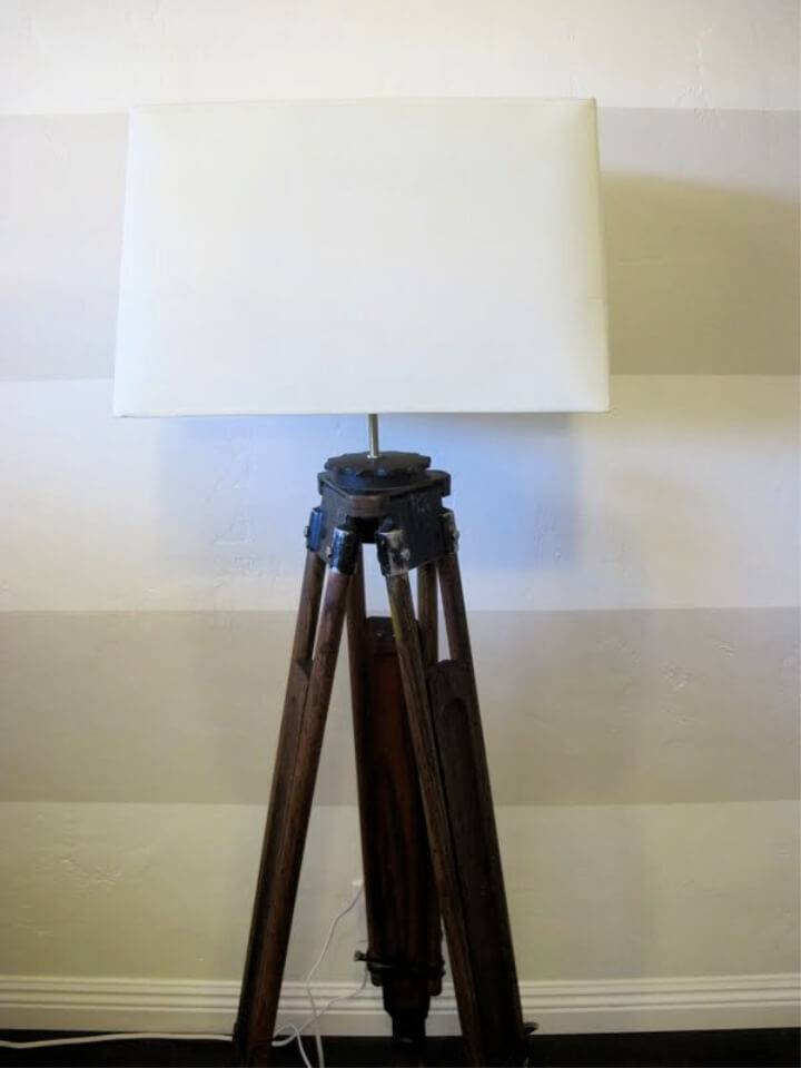 How to Make a Tripod Lamp