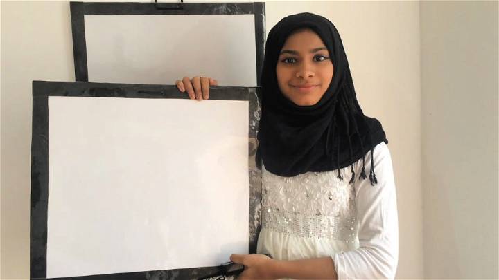 How to Make a White Board for Kids