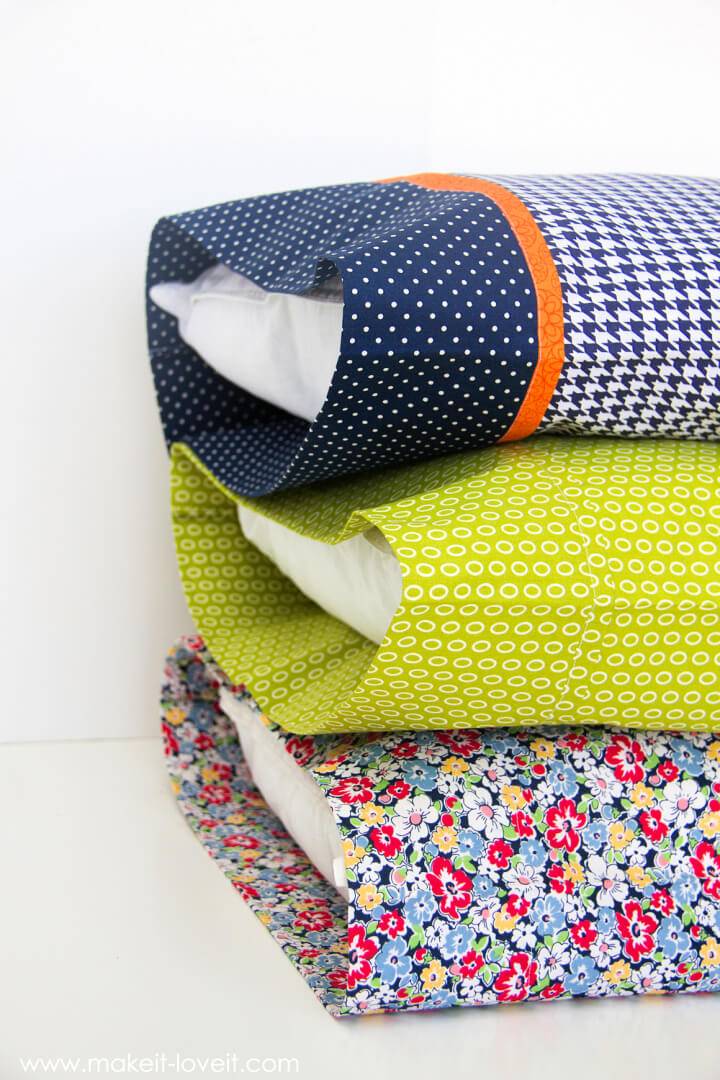 How to Sew Bed Pillow Cases