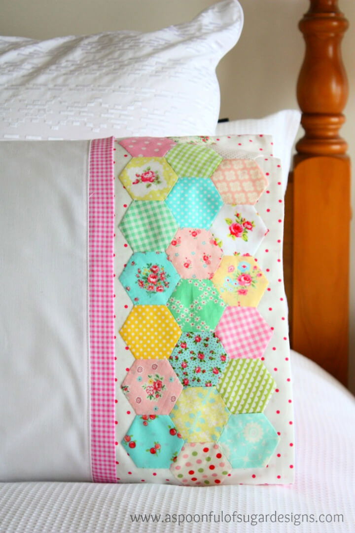 How to Sew Hexie Pillowcase