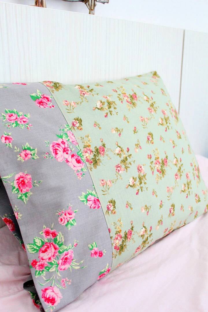 Free Pillowcase Sewing Pattern for Beginners