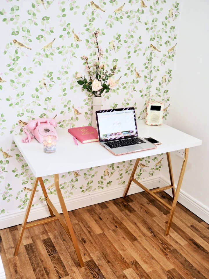 DIY IKEA Desk With Details Instructions