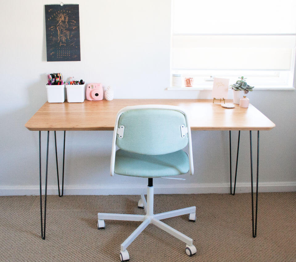 Mid Century Modern IKEA Desk Design