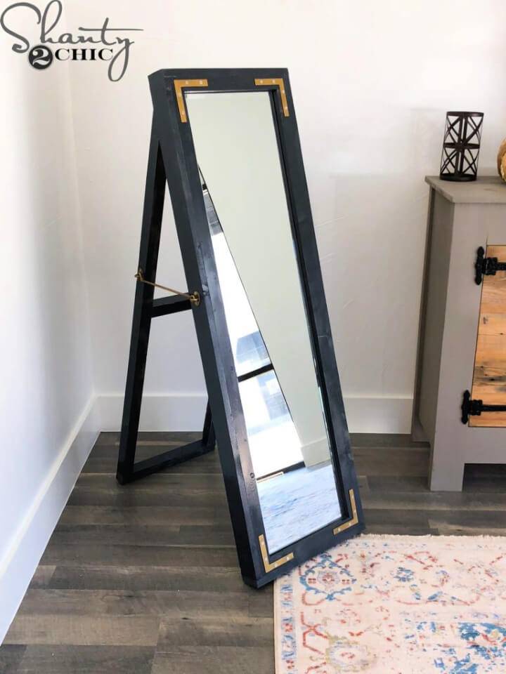Inexpensive DIY Easel Mirror