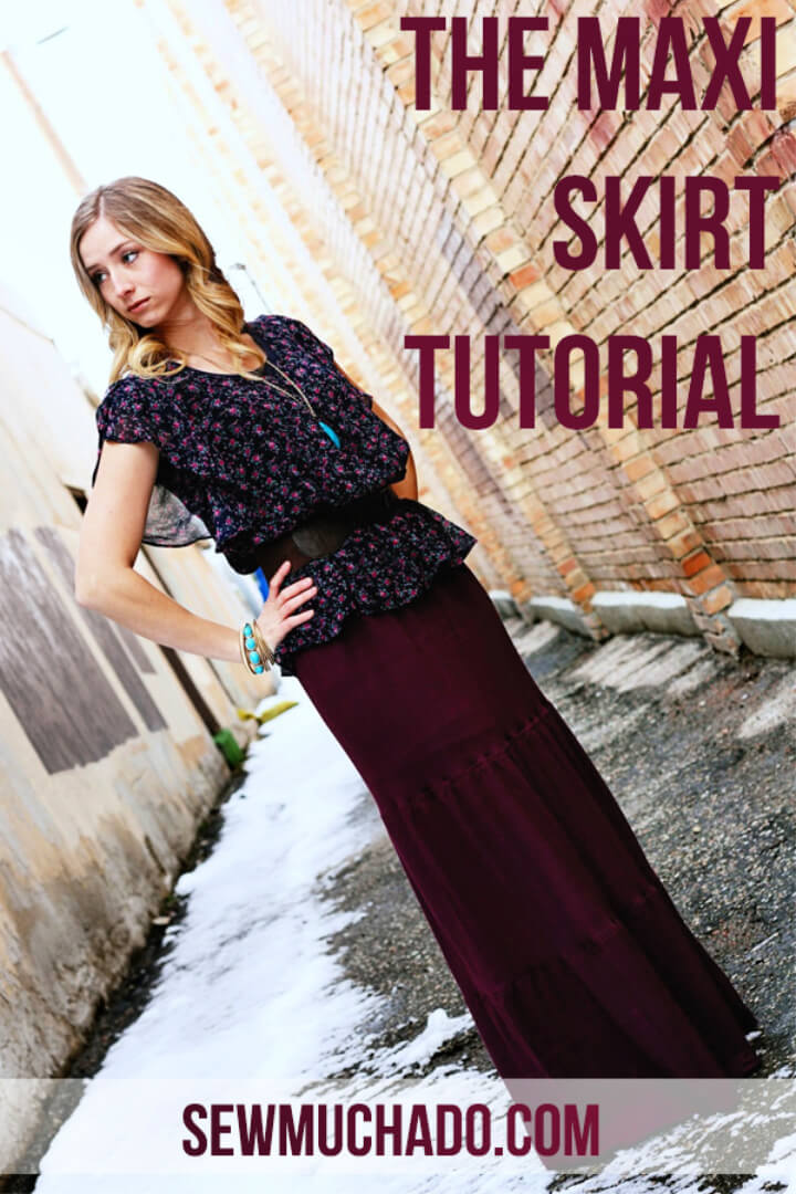 25 Free Maxi Skirt Pattern - Long Skirts Patterns