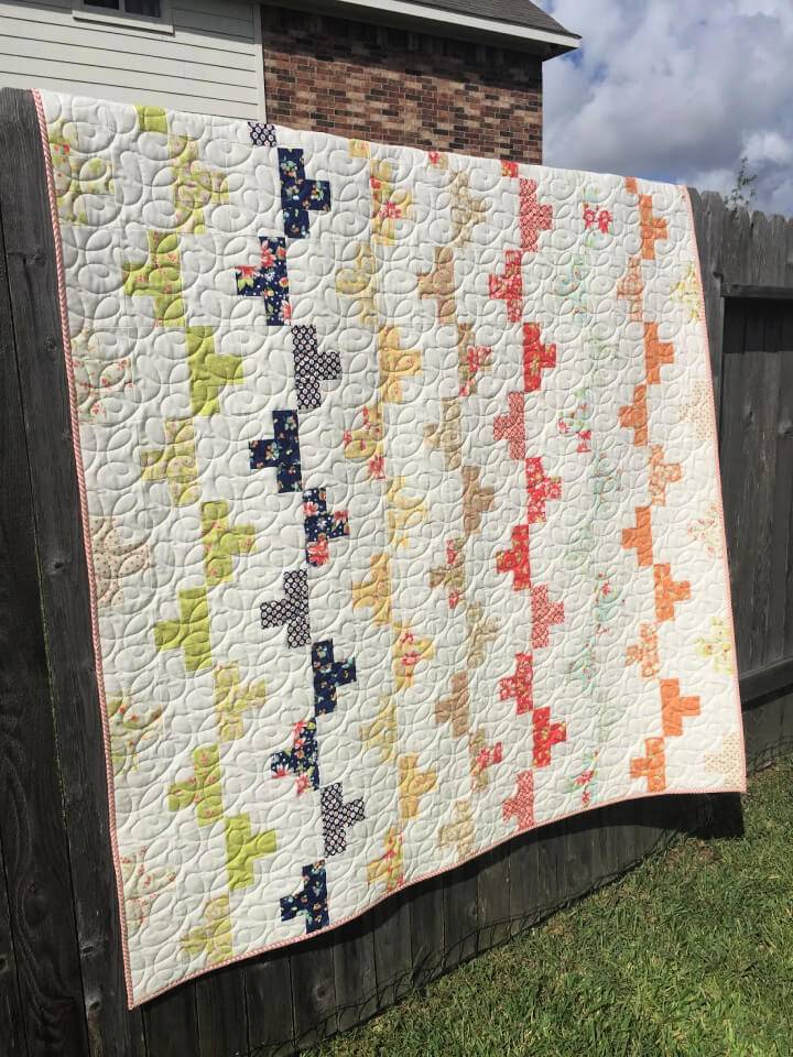 Jelly Roll Curtain Call Quilt