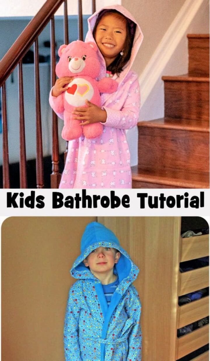 Kids Robe Sewing Tutorial