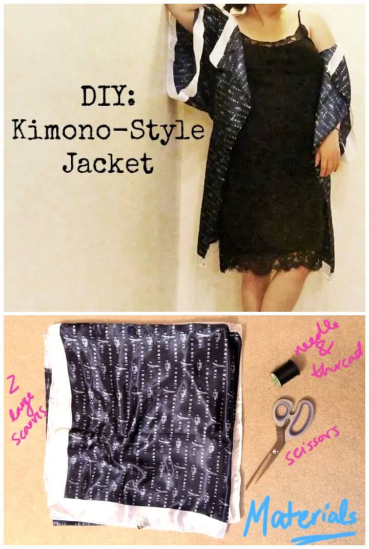 Kimono Style Jacket Sewing Pattern