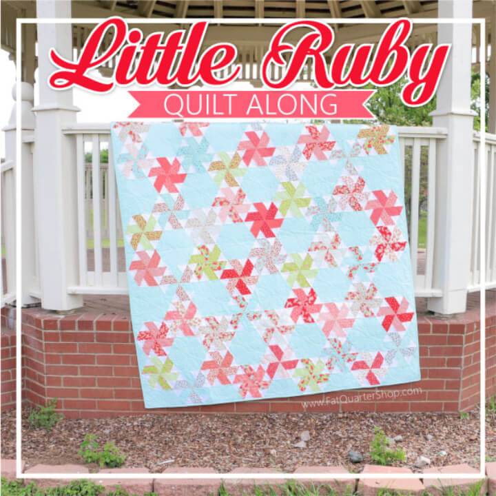 Little Ruby Quilt DIY Jelly Roll