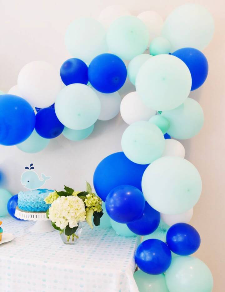 Make Balloon Garland for Birthday Parties