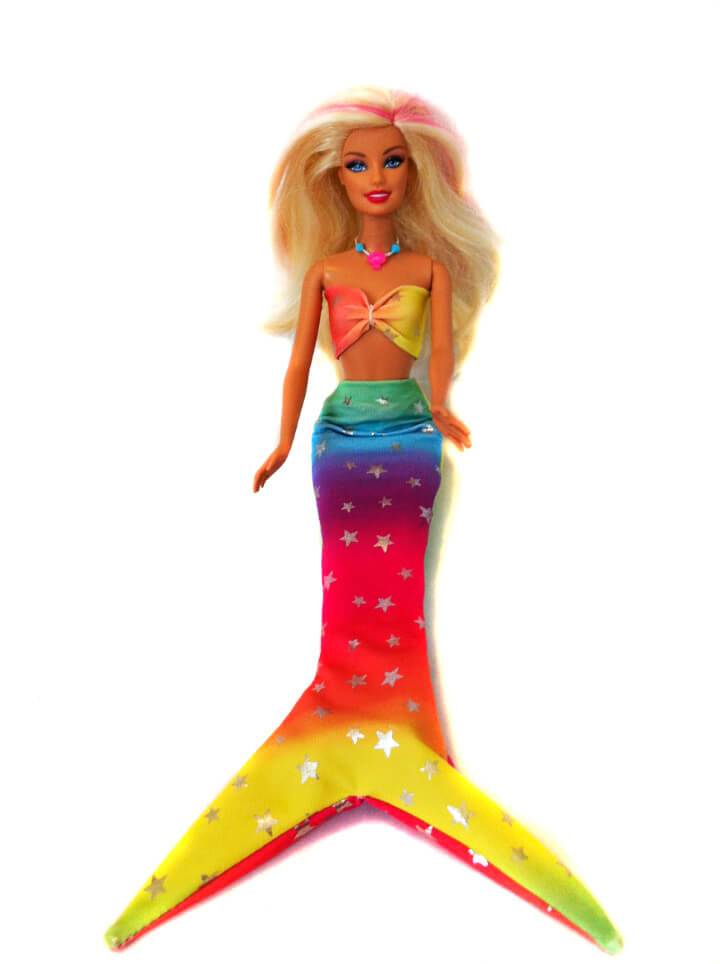 Make Barbie Mermaid Barbie Outfit